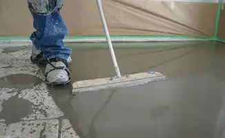 Uneven floor being professionally repaired in Pueblo, CO